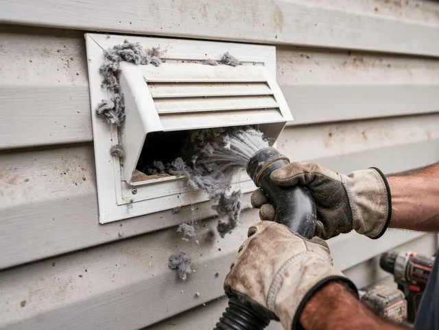 Professional dryer vent cleaning by Mahoning Dryer Vent Cleaning in Mahoning