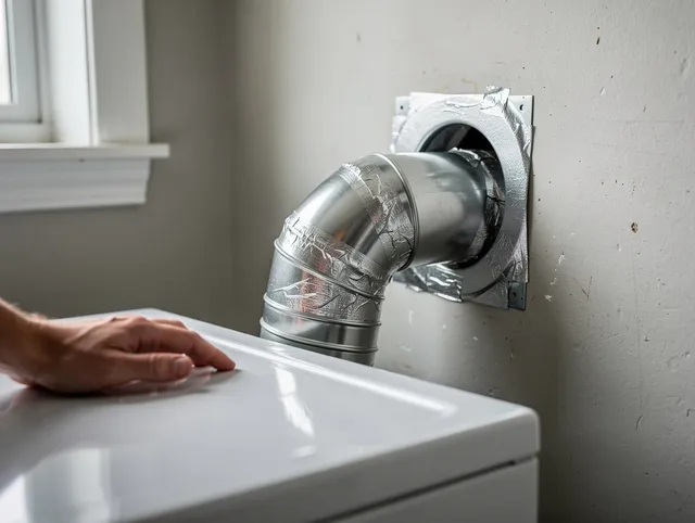 Mahoning Dryer Vent Cleaning expert performing professional dryer vent repair and installation in Mahoning