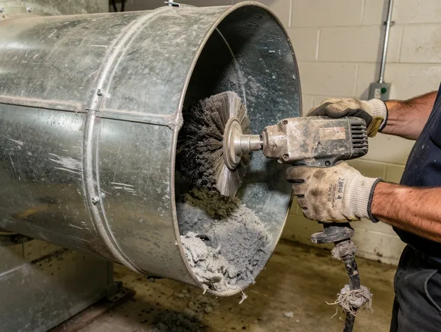 Industrial-grade dryer vent cleaning by Mahoning Dryer Vent Cleaning in Mahoning