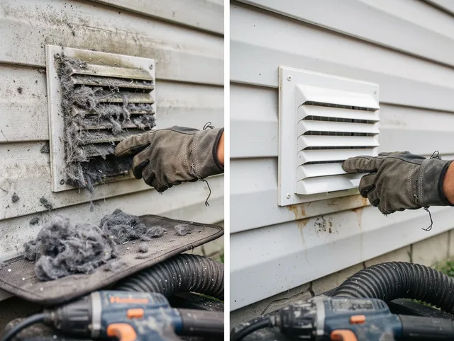 Residential dryer vent cleaning by Mahoning Dryer Vent Cleaning in Mahoning